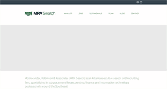 Desktop Screenshot of mrasearch.net